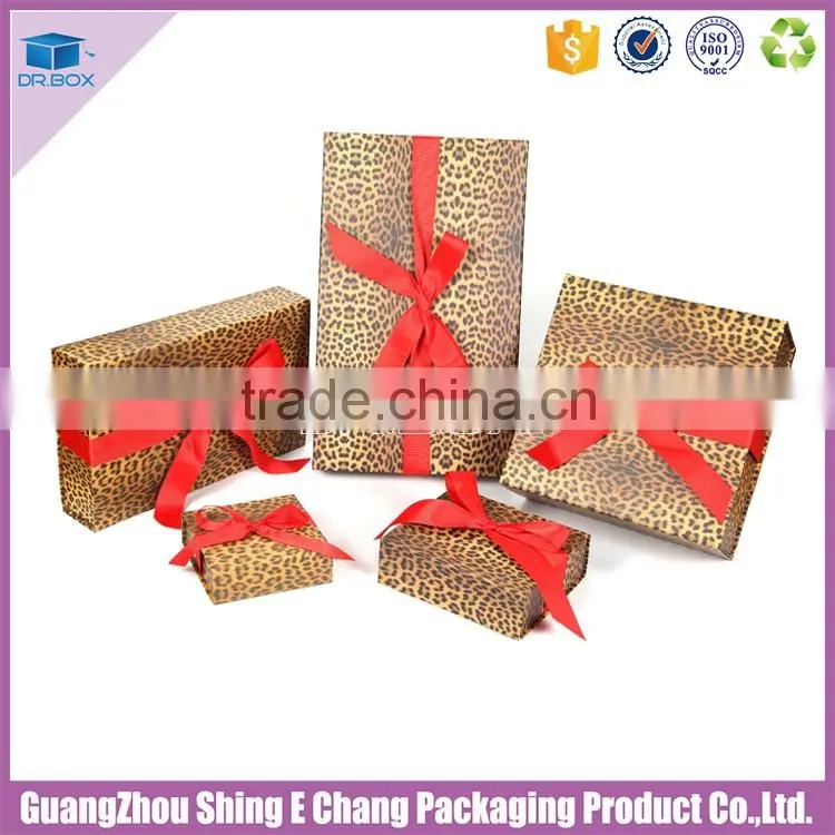 China Suppliers wood freepaper pvc garment decortive tin carboard color packaging box