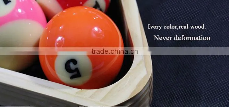 TB cheap billiard triangle solid wood billiard triangle for sale