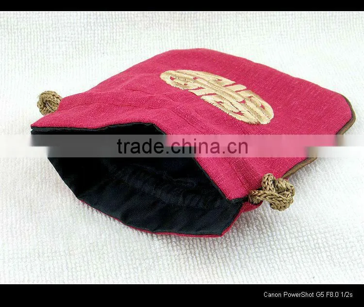 Small cotton drawstring bags for jewelry packing