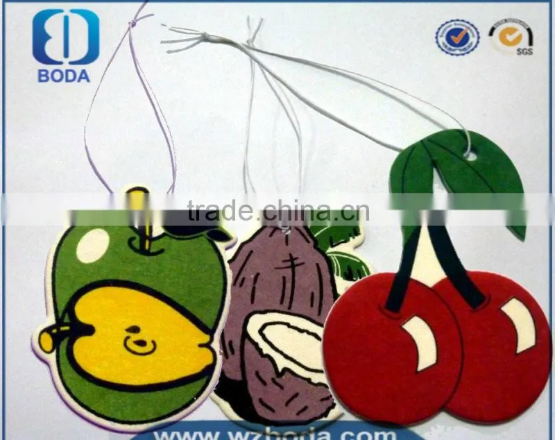 Cheap custom car paper air freshener