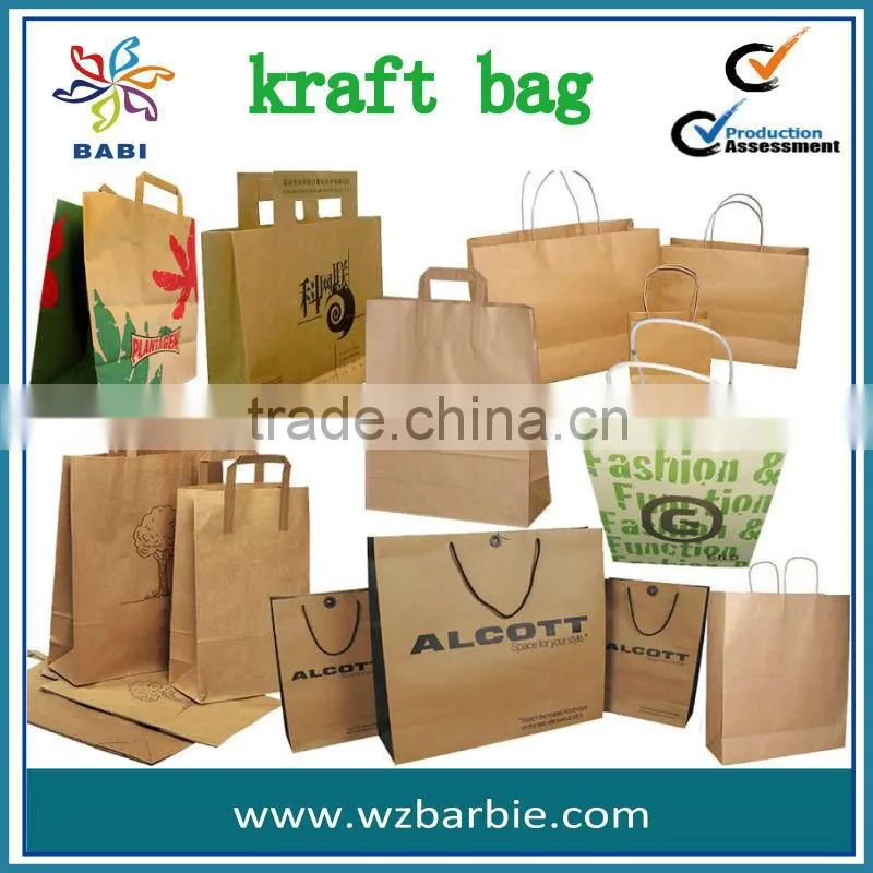 food grade healthy fastfood paper bag