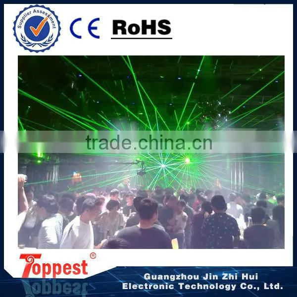 Top 2016 5w stage laser rgb laser stage lighting