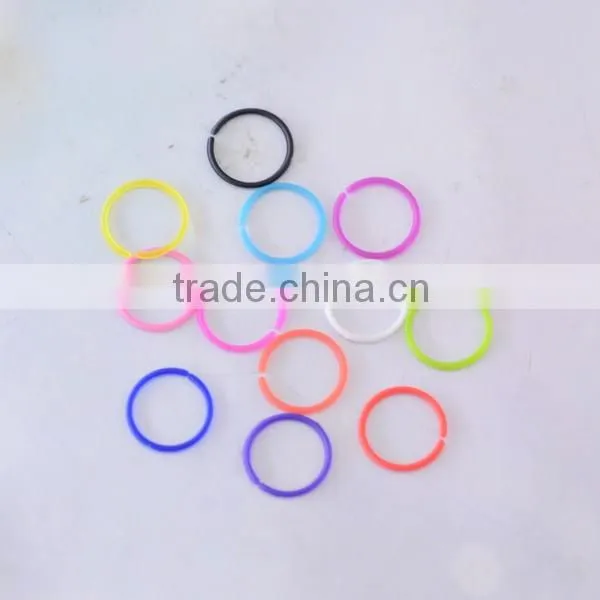 Color Round Shape Body Jewelry Designs Of Nose Rings