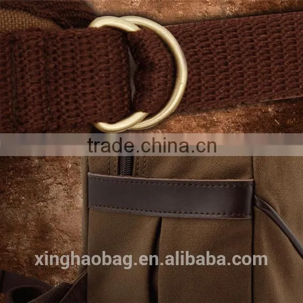 High quality vintage adjustable canvas shopping bags