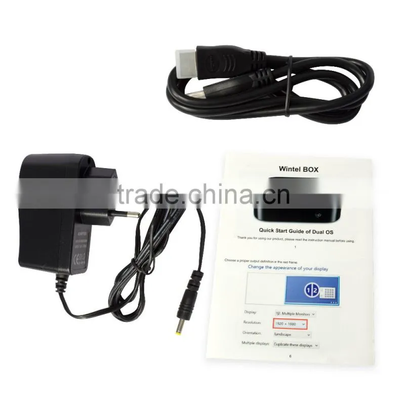 Vensmile W8 PRO intel cherry trail mini pc W8 PRO 2GB/32GB Quad Core Wi-Fi 2.4GHz/5GHz BT4.0 Wintel mini pc W8 PRO