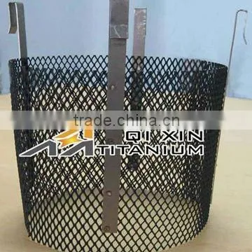 Ta-Ir Coated Titanium Electrode for Zinc Plating