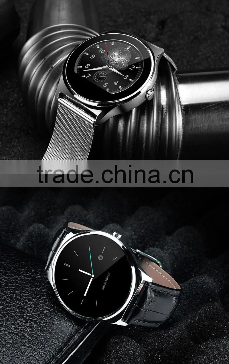 Time US03 extreme slim bluetooth 3.0 long standby time heartrate test smart watch