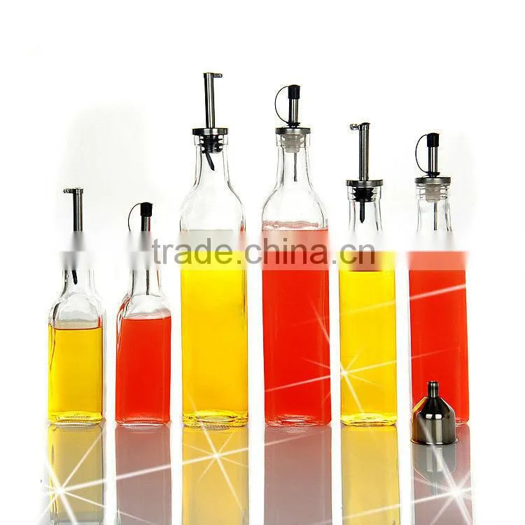 No Leakge Exquisite Oil Cruet Glass