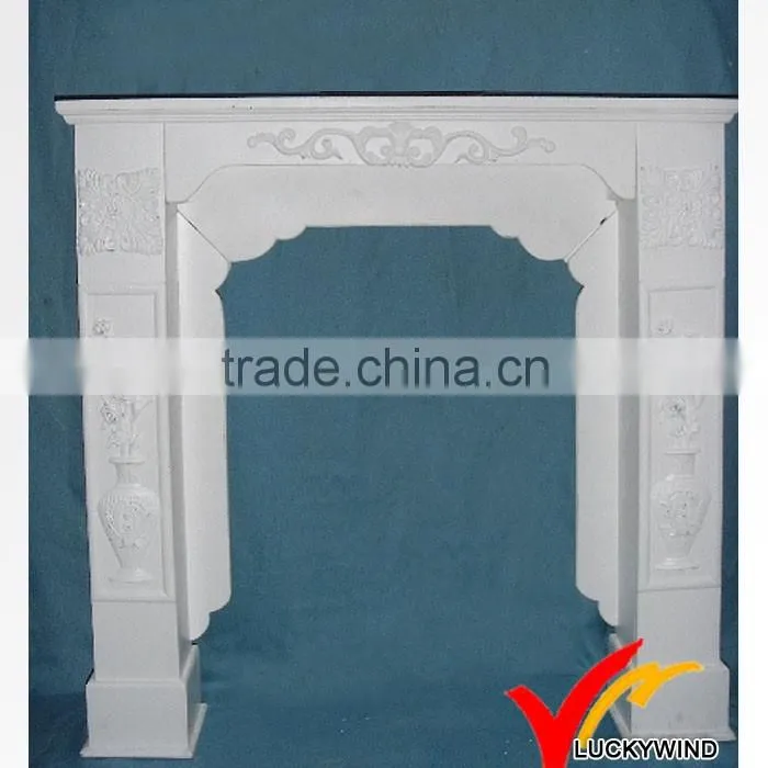 shabby chic style factory wholesale fireplace mantel