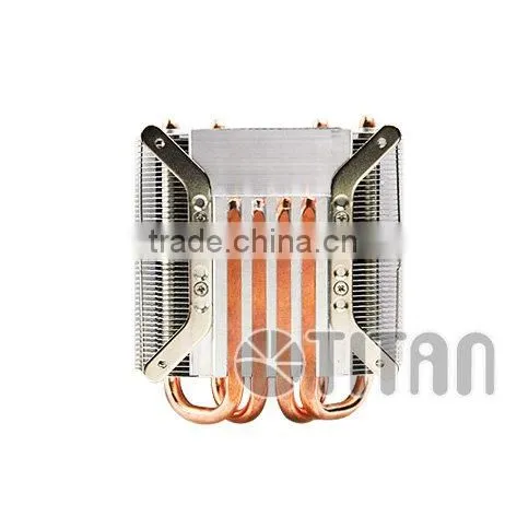 CPU 1.5 U low profile Intel LGA 775 1155 1156 AMD PWM controller heat pipe cooler