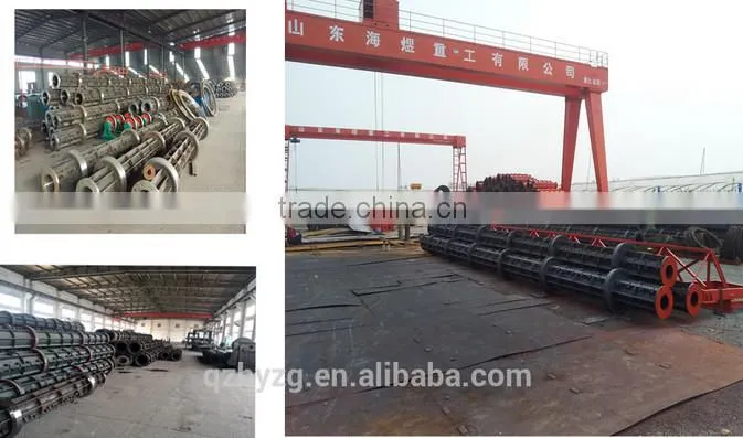 From 300mm-120mm PHC Concrete Spun Pile production line