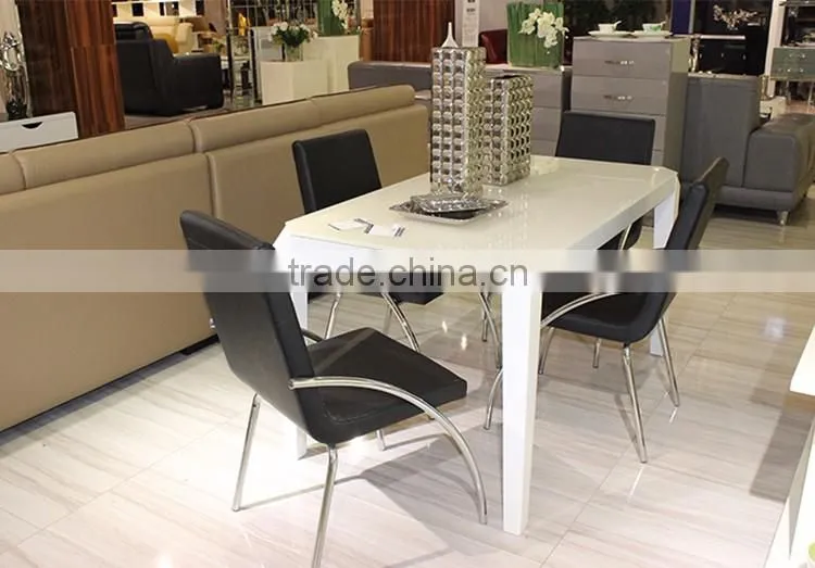 Restaurant Grey PU Leather Chairs for Sale