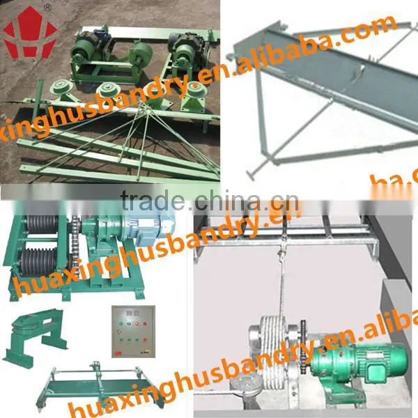 broiler battery cage with automatic feeding and manure removal equipments (professional manufacture)