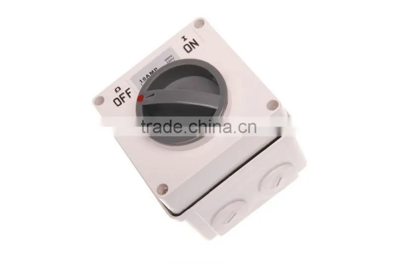 Two Phaser Square Switch 10A (Resistive Orange)