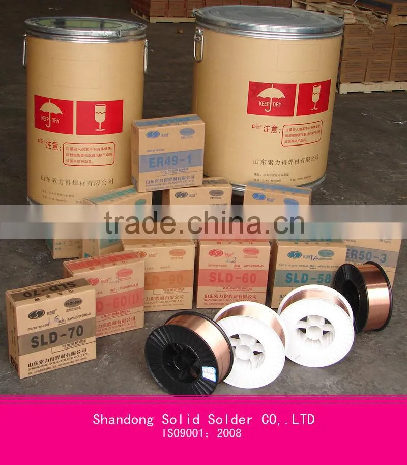 CO2 Coppered Drum package mig Welding Wire er70s-6/sg2 factory from China