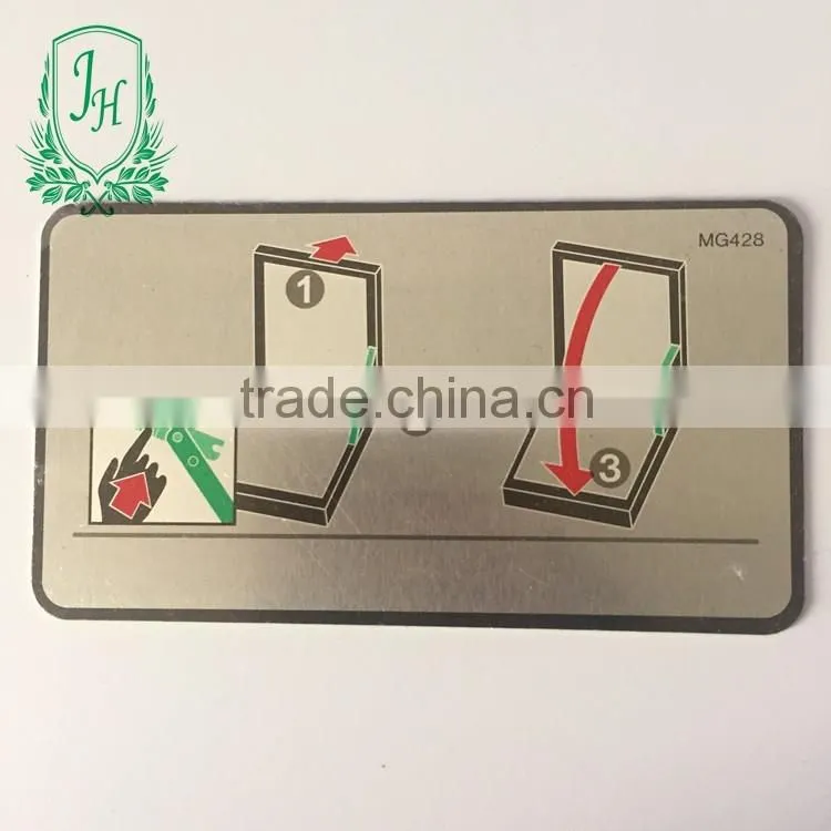 Custom Embossed Decorative Metal Tin Plate Metal Tin Sign board for promotional