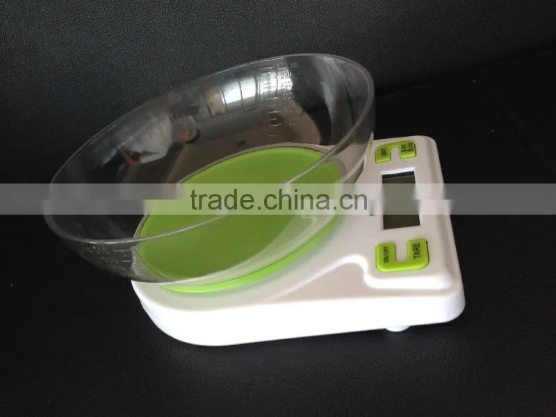 New Precision Digital Multifunction Kitchen And Food Scale Kitchen Digital Scale With Round Bowl 0.1g