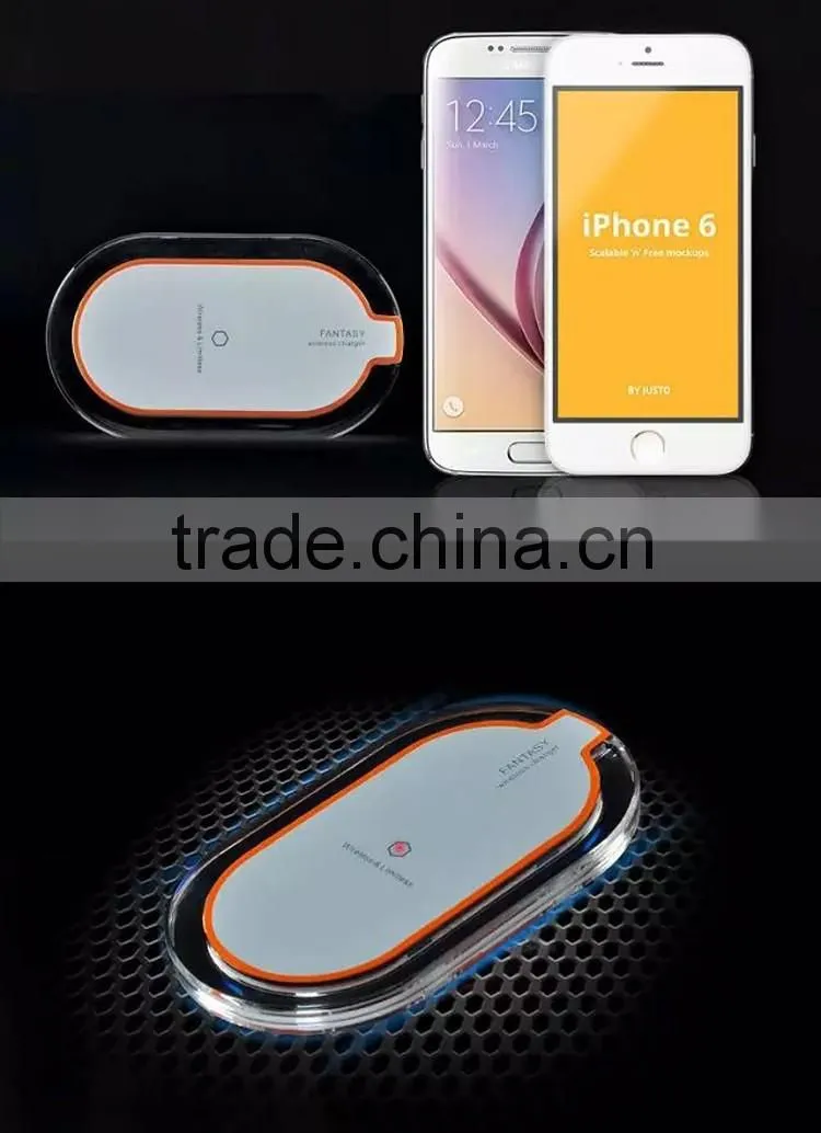 3 coils qi wireless charger pad for iPhone 6 6s with wireless receiver