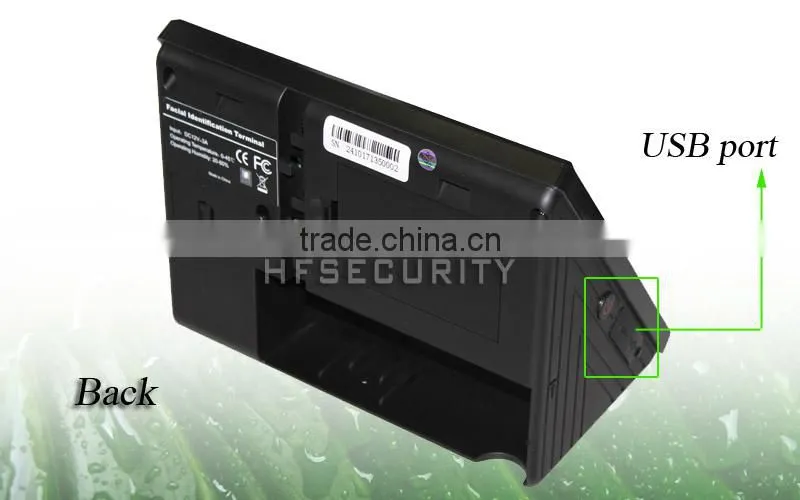 Touch Screen Wireless Time&Attendance and Access Control Face Reader RFID Card Reader HF-FR301 with Battery