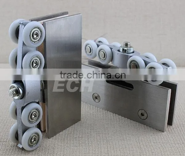 hot sale Good quality glass sliding roller 316 stainless steel hinges