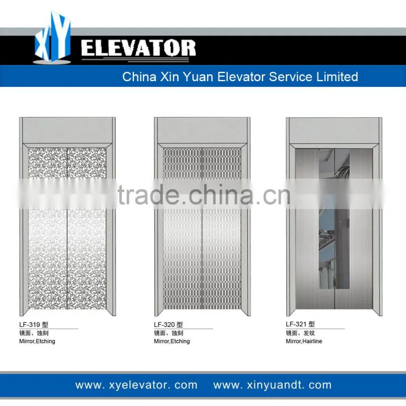 XY Elevator Etching Landing Door Etching Stainless Steel Door