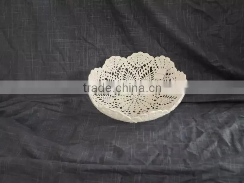 Exquisite handmade cotton candy dishes