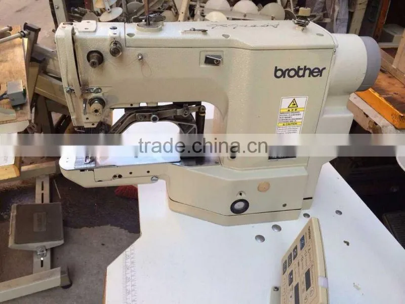 used brother 430D jean high speed button sewing machine