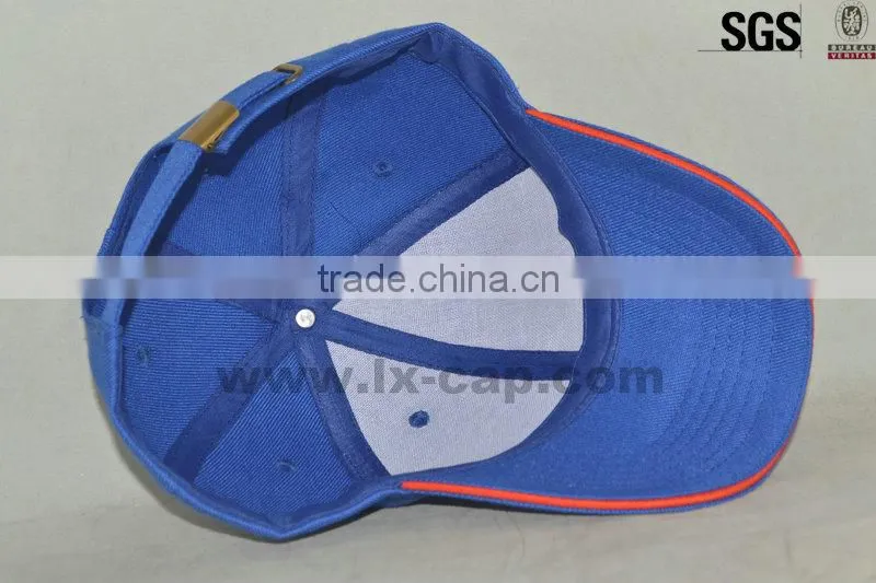Blue Cotton Sports Cap free size sales promotion