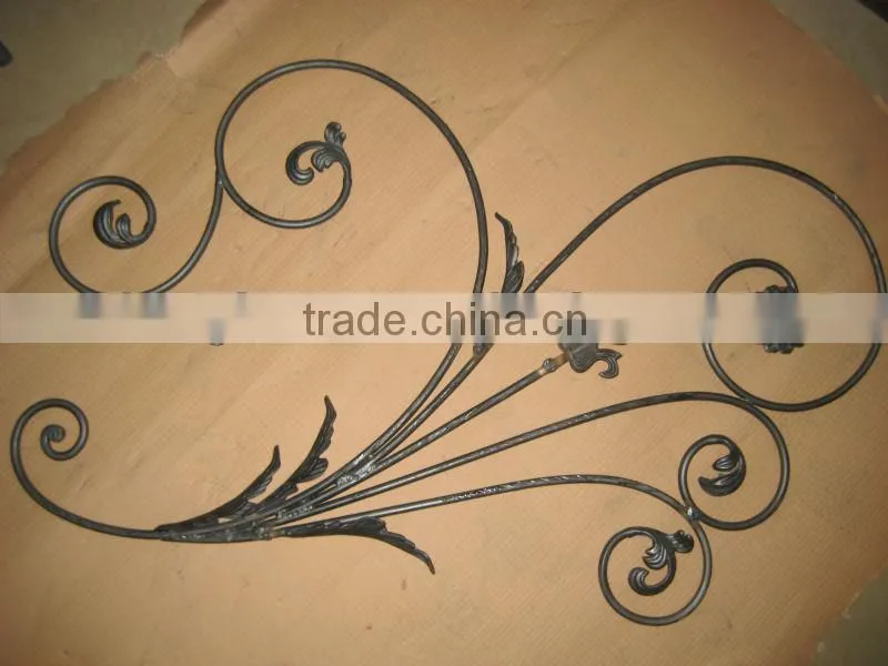 wrought iron casting for iron gate,iron fence,iron window