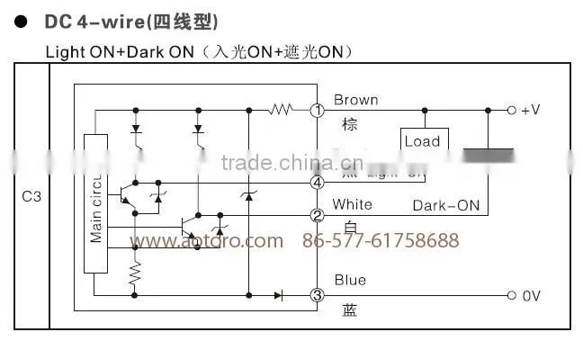 GOOD PRICE ! EB20G-C3 print matter eyes photoelectric color mark sensor