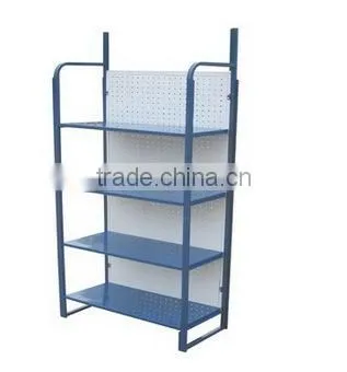 High quality sturdy hotel metal 4 tiers foldable luggage rack