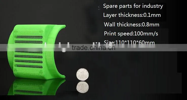 Best desktop Assembled 3D printer for professional user, ready to use with LCD ,0.1 mm solution, big size can be printed cura