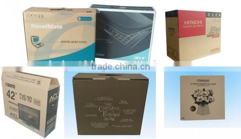 kraft paper corrugated box for packing computer