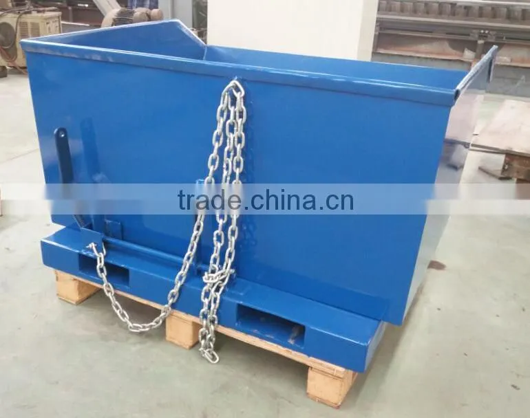 0.75 yard(0.50m3) steel tipping bins