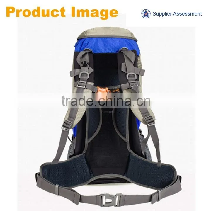 2016 Hot sale large distribute durable mountain terrain backpack,large capacity hiking backpack