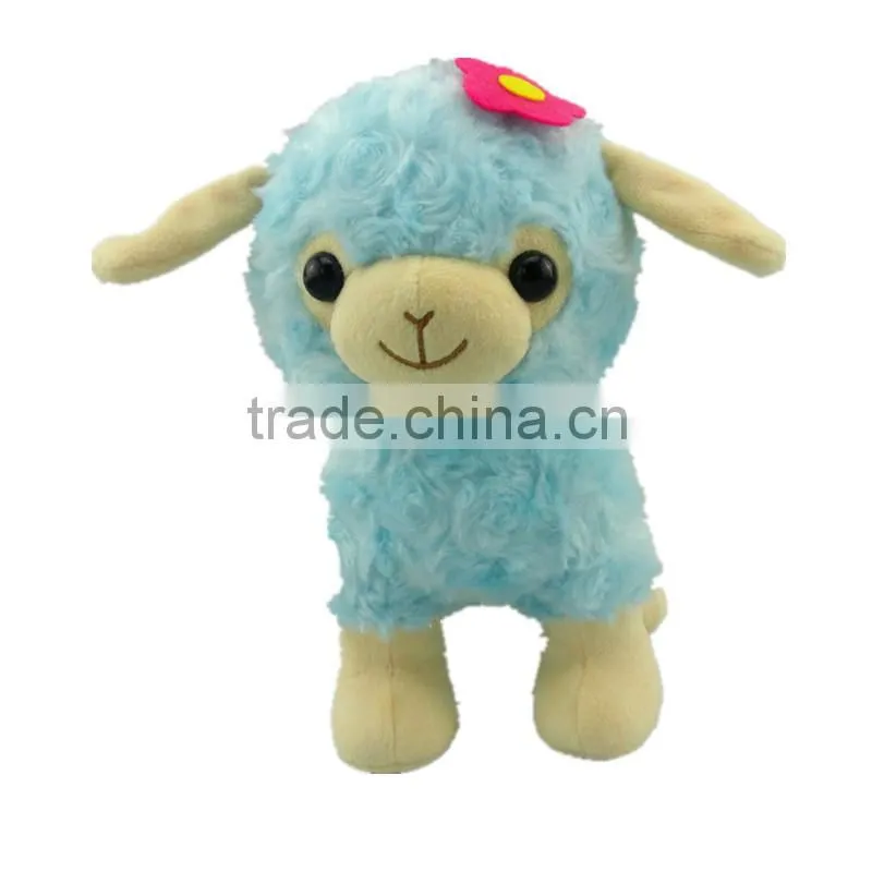 Factory high quality cute sheep plush toy walking sheep toy