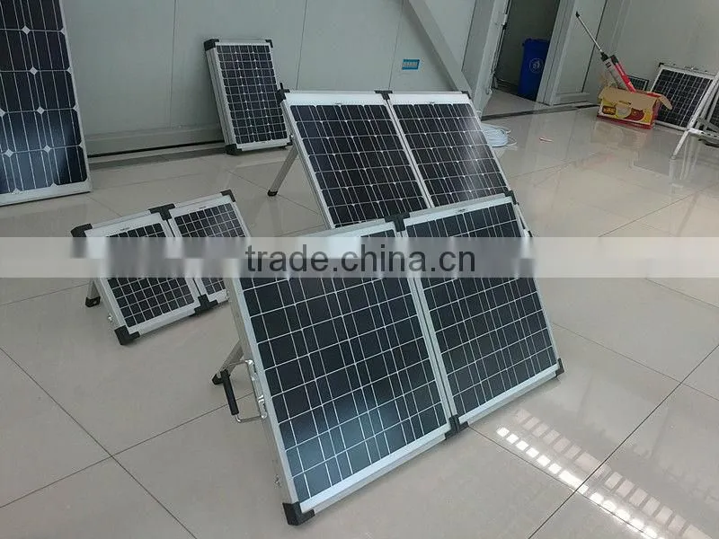 Hot Selling portable folding solar panel;foldable solar panel