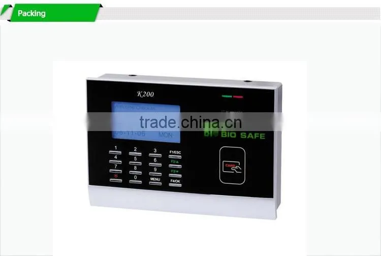 2016 Good Quality Multi Language Keypad Bio Metric Time Attendance (HF-K200)