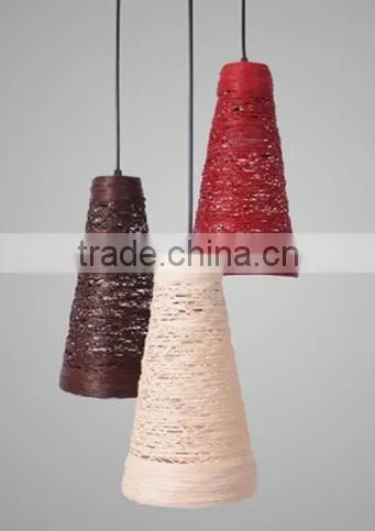 New arrival ratten pendant light dinning lamp