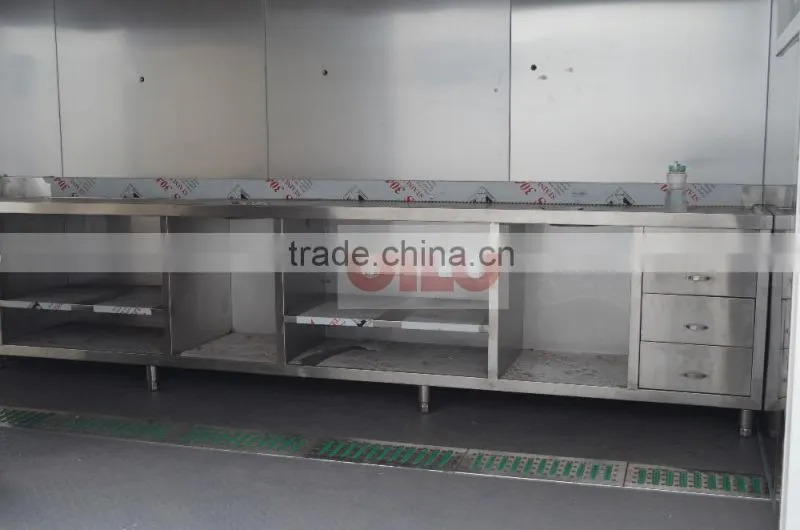 Dubai project ISO LPCB ABS certification mobile kitchen container
