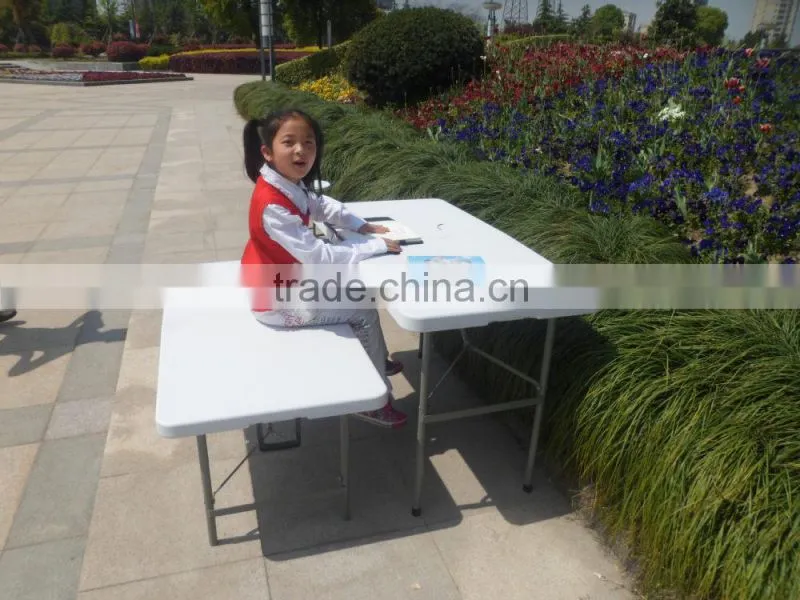 6ft Modern Children Plastic Chair and Table Set