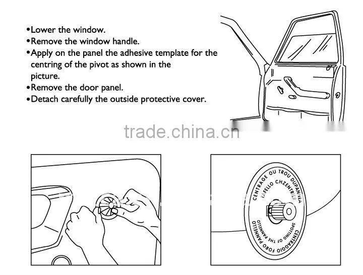 Power window motor, Kit Motores Elevavidrios, Vidrios Electricos(PW804)