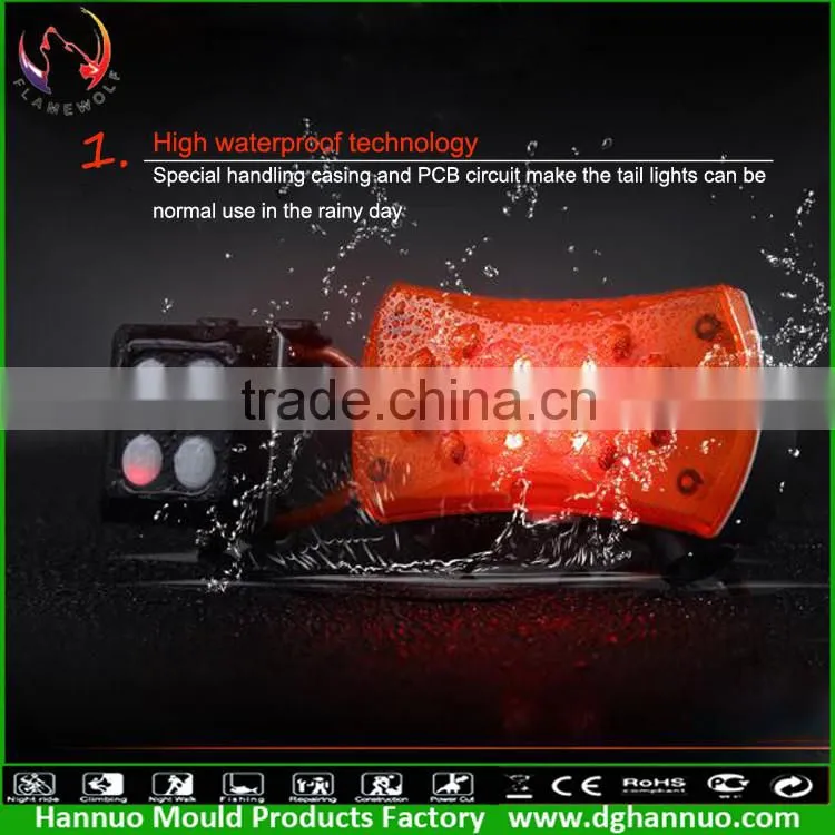 rechargeable bicycle light bike bicycle laser beam rear tail light bicycle laser light