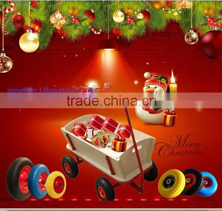 Woody Wagon Pull Along + Canopy- Flyer Cart Radio Trailer