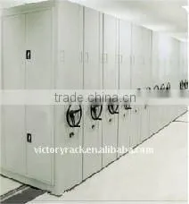 Mobile filing shelves rack,movable file compactor ,filing shelves rack,Suitable for museum, chancery, library, hospital and bank