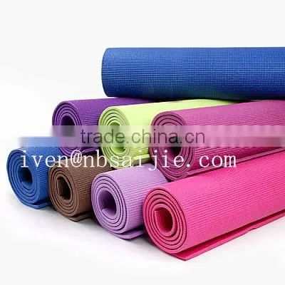 Eco-friendly pvc yoga mat, yoga mat with good quatily
