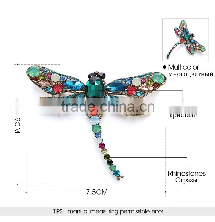 2015 Brooch for wedding invitations costume jewelry animals Crystal Brooches