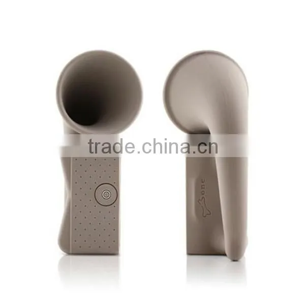 Hot selling silicone cell phone loudspeaker,mobile phone loudspeaker