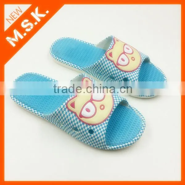 Wholesale summer nude open toe beach walk slipper