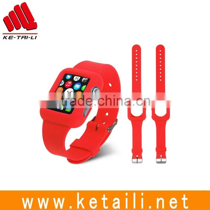 Silicone Watch Strap, OEM Watch Band, Digital Watch Accessories